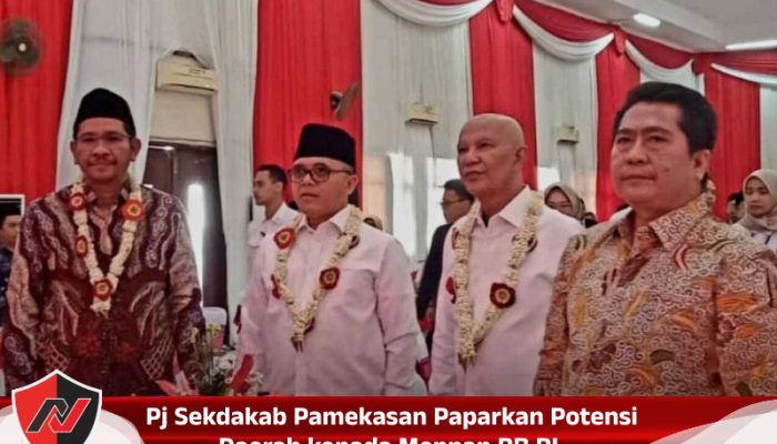 Pj Sekdakab Pamekasan Paparkan Potensi Daerah kepada Menpan RB RI