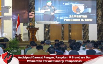 Antisipasi Darurat Pangan, Pangdam V Brawijaya Dan Wamentan Perkuat Sinergi Pompanisasi