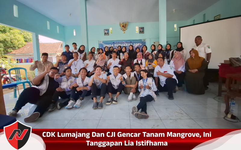 CDK Lumajang Dan CJI Gencar Tanam Mangrove, Ini Tanggapan Lia Istifhama