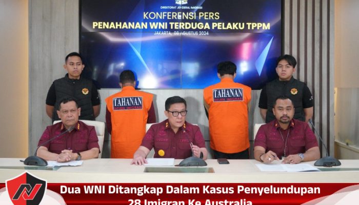 Dua WNI Ditangkap Dalam Kasus Penyelundupan 28 Imigran Ke Australia