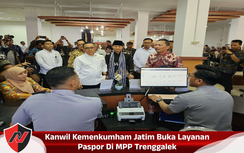 Kanwil Kemenkumham Jatim Buka Layanan Paspor di MPP Trenggalek