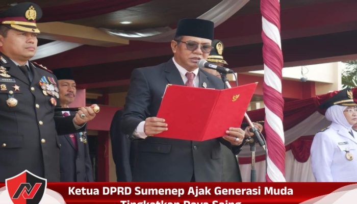 Ketua DPRD Sumenep Ajak Generasi Muda Tingkatkan Daya Saing