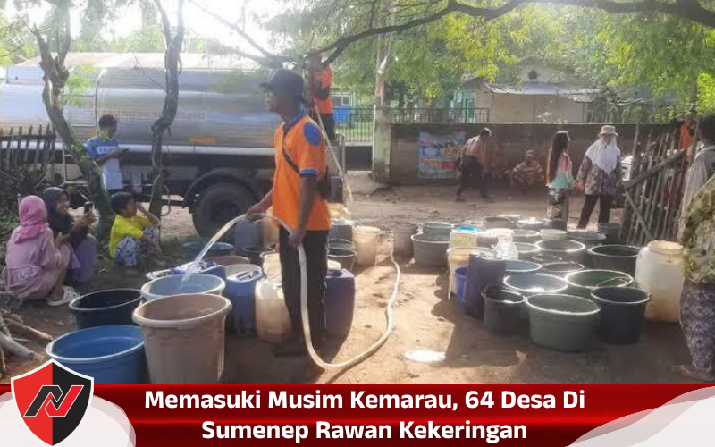 Memasuki Musim Kemarau, 64 Desa Di Sumenep Rawan Kekeringan