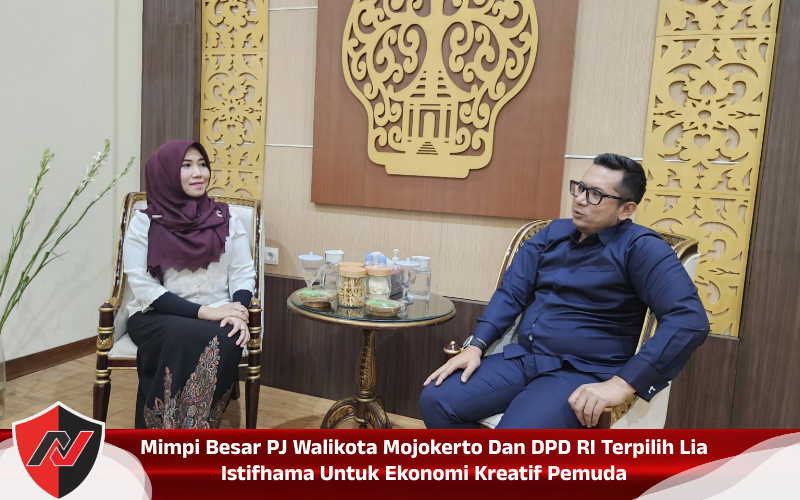 Mimpi Besar PJ Walikota Mojokerto Dan DPD RI Terpilih Lia Istifhama Untuk Ekonomi Kreatif Pemuda