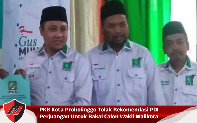 PKB Kota Probolinggo Tolak Rekomendasi PDI Perjuangan Untuk Bakal Calon Wakil Walikota