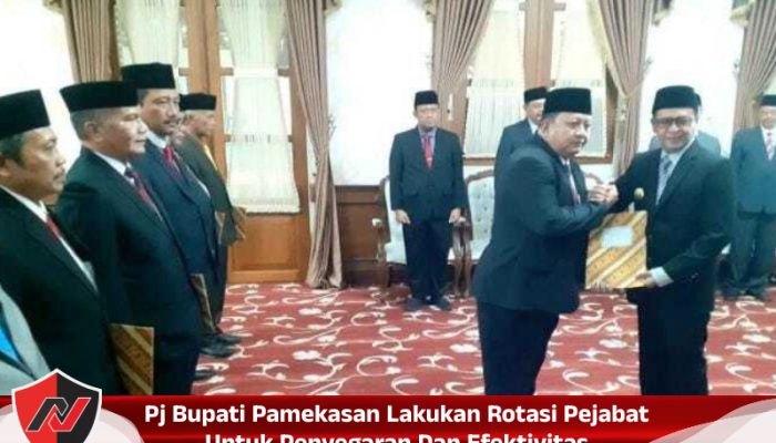 Pj Bupati Pamekasan Lakukan Rotasi Pejabat Untuk Penyegaran Dan Efektivitas
