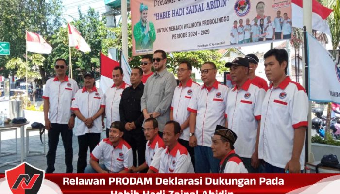 Relawan PRODAM Deklarasi Dukungan Pada Habib Hadi Zainal Abidin