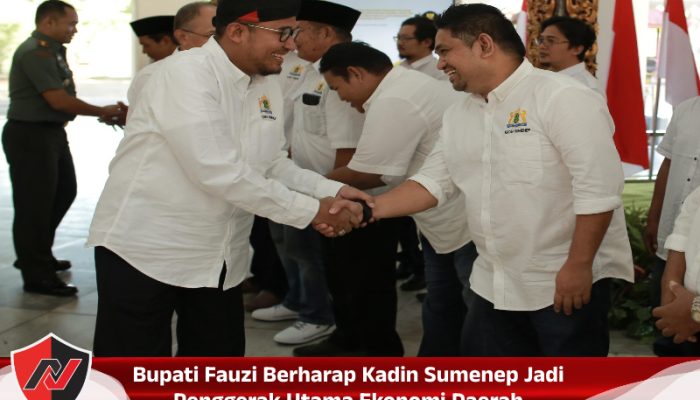 Bupati Fauzi Berharap Kadin Sumenep Jadi Penggerak Utama Ekonomi Daerah