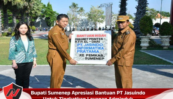Bupati Sumenep Apresiasi Bantuan PT Jasuindo Untuk Tingkatkan Layanan Adminduk
