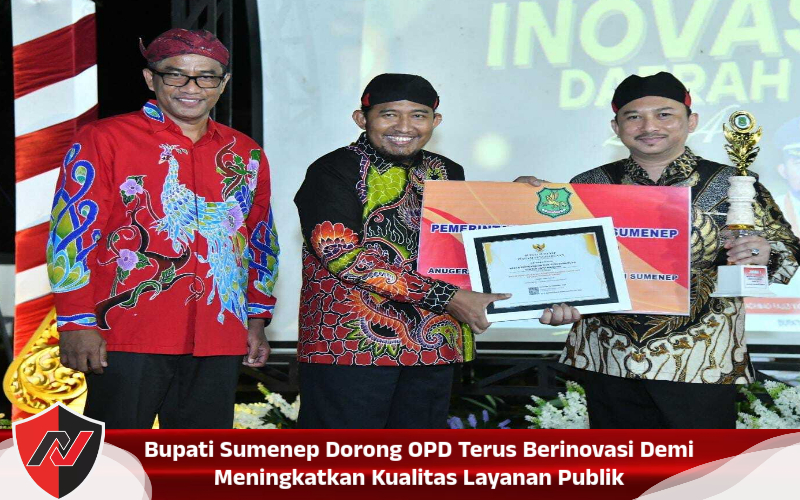 Bupati Sumenep Dorong OPD Terus Berinovasi Demi Meningkatkan Kualitas Layanan Publik