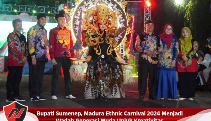 Bupati Sumenep, Madura Ethnic Carnival 2024 Menjadi Wadah Generasi Muda Unjuk Kreativitas