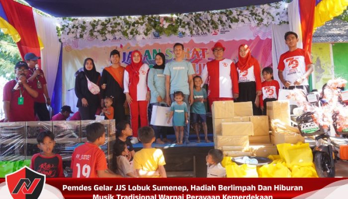 Pemdes Gelar JJS Lobuk Sumenep, Hadiah Berlimpah Dan Hiburan Musik Tradisional Warnai Perayaan Kemerdekaan