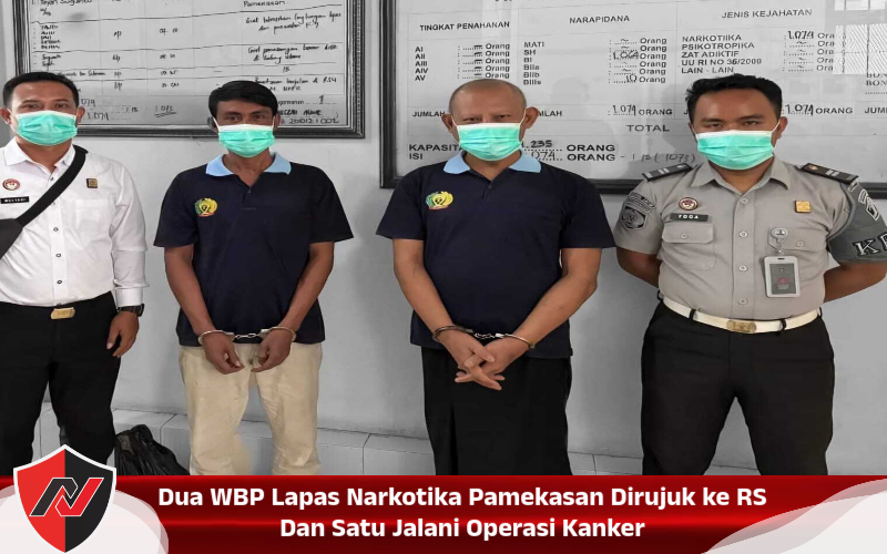 Dua WBP Lapas Narkotika Pamekasan Dirujuk ke RS Dan Satu Jalani Operasi Kanker