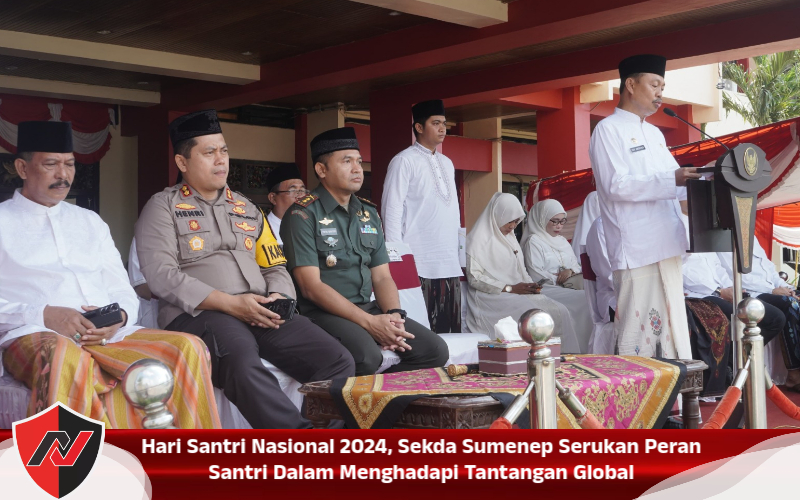 Hari Santri Nasional 2024, Sekda Sumenep Serukan Peran Santri Dalam Menghadapi Tantangan Global