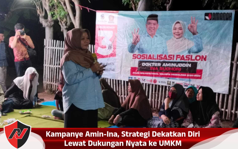 Kampanye Amin-Ina, Strategi Dekatkan Diri Lewat Dukungan Nyata ke UMKM