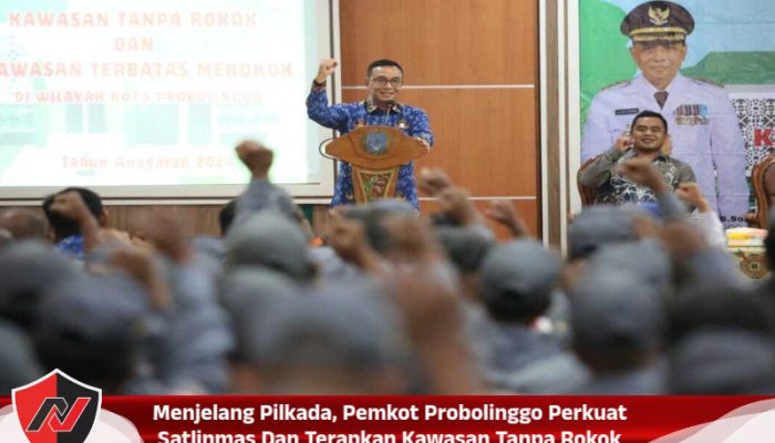 Menjelang Pilkada, Pemkot Probolinggo Perkuat Satlinmas Dan Terapkan Kawasan Tanpa Rokok
