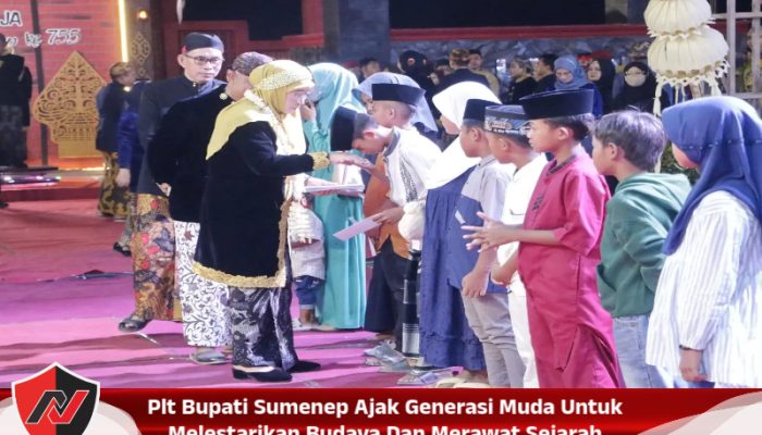 Plt Bupati Sumenep Ajak Generasi Muda Untuk Melestarikan Budaya Dan Merawat Sejarah