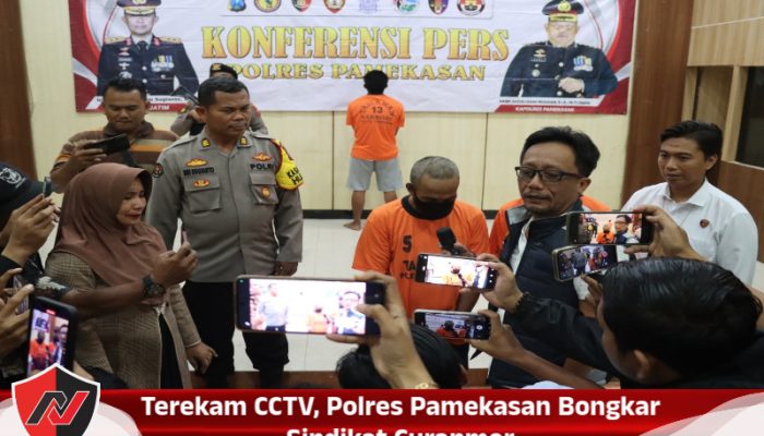 Terekam CCTV, Polres Pamekasan Bongkar Sindikat Curanmor