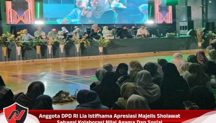 Anggota DPD RI Lia Istifhama Apresiasi Majelis Sholawat Sebagai Kolaborasi Nilai Agama Dan Sosial