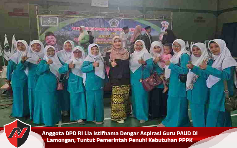 Anggota DPD RI Lia Istifhama Dengar Aspirasi Guru PAUD Di Lamongan, Tuntut Pemerintah Penuhi Kebutuhan PPPK
