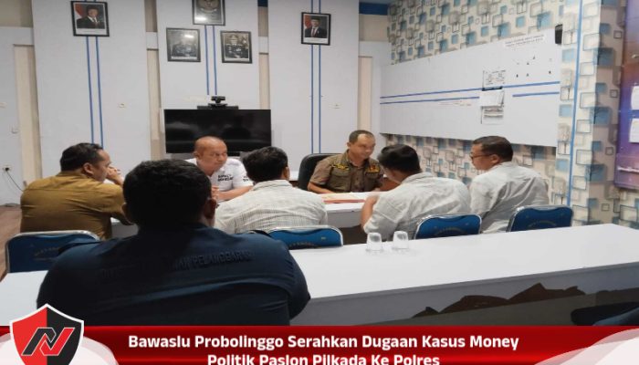 Bawaslu Probolinggo Serahkan Dugaan Kasus Money Politik Paslon Pilkada Ke Polres