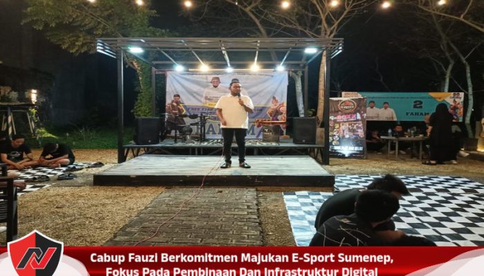 Cabup Fauzi Berkomitmen Majukan E-Sport Sumenep, Fokus Pada Pembinaan Dan Infrastruktur Digital
