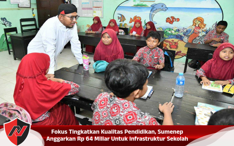 Fokus Tingkatkan Kualitas Pendidikan, Sumenep Anggarkan Rp 64 Miliar Untuk Infrastruktur Sekolah