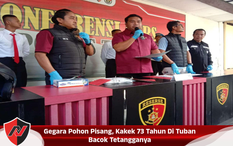 Gegara Pohon Pisang, Kakek 73 Tahun Di Tuban Bacok Tetangganya