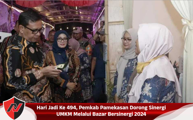 Hari Jadi Ke 494, Pemkab Pamekasan Dorong Sinergi UMKM Melalui Bazar Bersinergi 2024