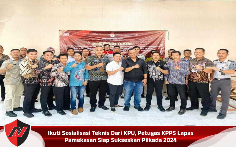 Ikuti Sosialisasi Teknis Dari KPU, Petugas KPPS Lapas Pamekasan Siap Sukseskan Pilkada 2024