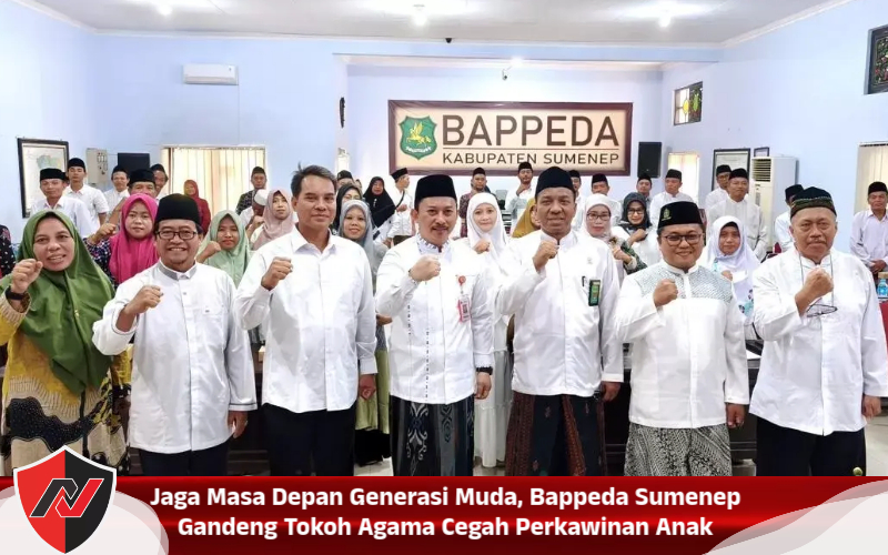Jaga Masa Depan Generasi Muda, Bappeda Sumenep Gandeng Tokoh Agama Cegah Perkawinan Anak
