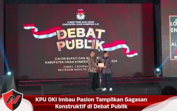 KPU OKI Imbau Paslon Tampilkan Gagasan Konstruktif di Debat Publik