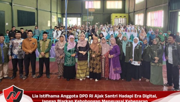 Lia Istifhama Anggota DPD RI Ajak Santri Hadapi Era Digital, Jangan Biarkan Kebohongan Menguasai Kebenaran