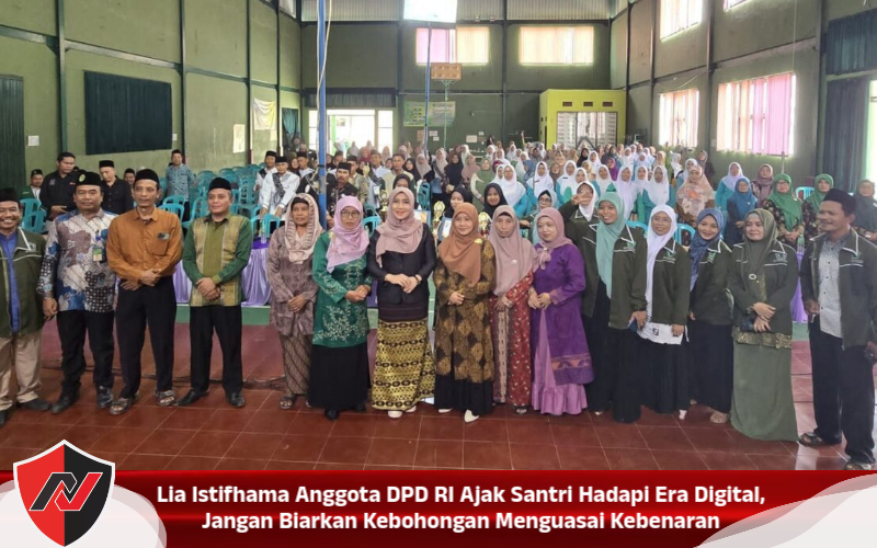 Lia Istifhama Anggota DPD RI Ajak Santri Hadapi Era Digital, Jangan Biarkan Kebohongan Menguasai Kebenaran