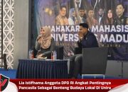 Lia Istifhama Anggota DPD RI Angkat Pentingnya Pancasila Sebagai Benteng Budaya Lokal Di Unira
