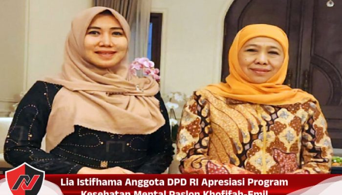 Lia Istifhama Anggota DPD RI Apresiasi Program Kesehatan Mental Paslon Khofifah-Emil