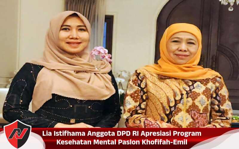 Lia Istifhama Anggota DPD RI Apresiasi Program Kesehatan Mental Paslon Khofifah-Emil