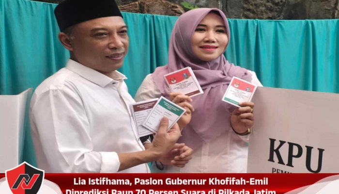 Lia Istifhama, Paslon Gubernur Khofifah-Emil Diprediksi Raup 70 Persen Suara di Pilkada Jatim