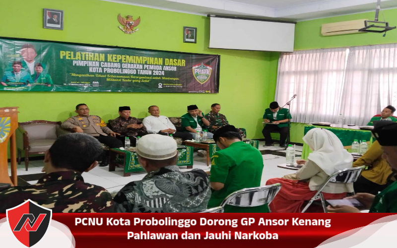 PCNU Kota Probolinggo Dorong GP Ansor Kenang Pahlawan dan Jauhi Narkoba