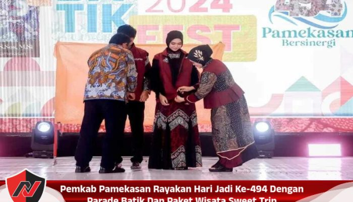 Pemkab Pamekasan Rayakan Hari Jadi Ke-494 Dengan Parade Batik Dan Paket Wisata Sweet Trip