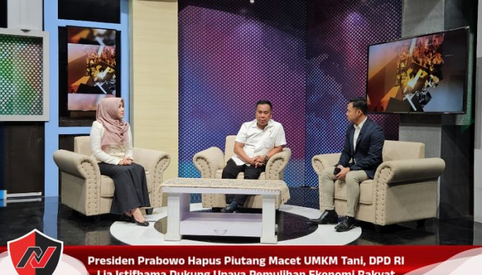 Presiden Prabowo Hapus Piutang Macet UMKM Tani, DPD RI Lia Istifhama Dukung Upaya Pemulihan Ekonomi Rakyat
