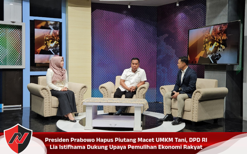 Presiden Prabowo Hapus Piutang Macet UMKM Tani, DPD RI Lia Istifhama Dukung Upaya Pemulihan Ekonomi Rakyat