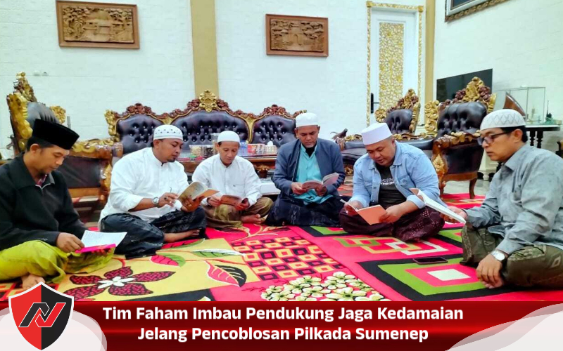 Tim Faham Imbau Pendukung Jaga Kedamaian Jelang Pencoblosan Pilkada Sumenep