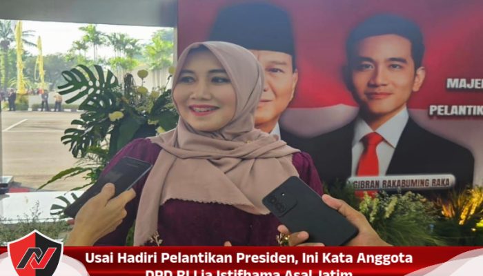 Usai Hadiri Pelantikan Presiden, Ini Kata Anggota DPD RI Lia Istifhama Asal Jatim