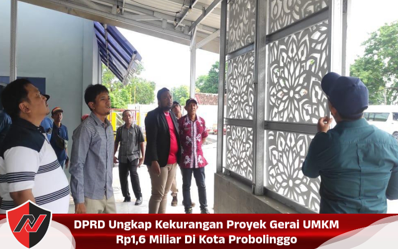 DPRD Ungkap Kekurangan Proyek Gerai UMKM Rp1,6 Miliar Di Kota Probolinggo