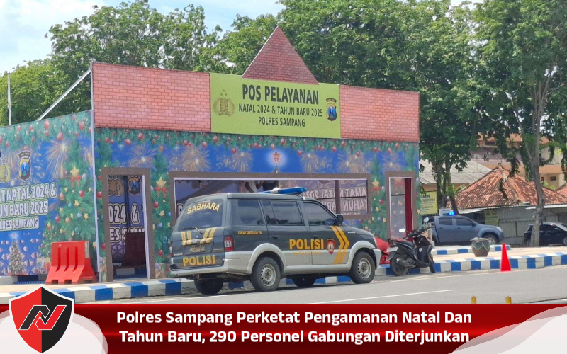 Polres Sampang Perketat Pengamanan Natal Dan Tahun Baru, 290 Personel Gabungan Diterjunkan