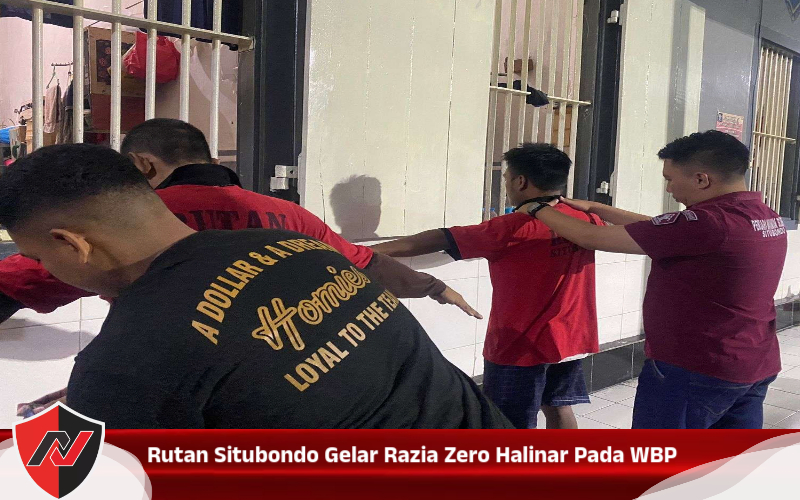 Rutan Situbondo Gelar Razia Zero Halinar Pada WBP