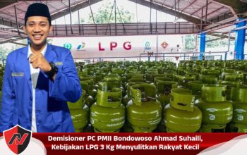 Demisioner PC PMII Bondowoso Ahmad Suhaili, Kebijakan LPG 3 Kg Menyulitkan Rakyat Kecil