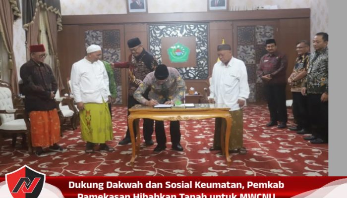 Dukung Dakwah dan Sosial Keumatan, Pemkab Pamekasan Hibahkan Tanah untuk MWCNU