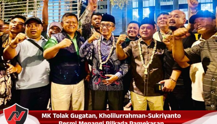 MK Tolak Gugatan, Kholilurrahman-Sukriyanto Resmi Menangi Pilkada Pamekasan